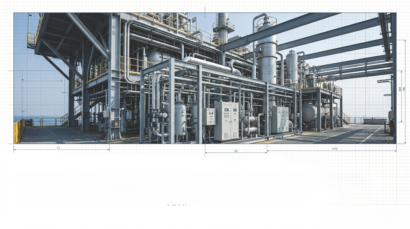 船舶向け脱硫廃水処理装置 制御盤