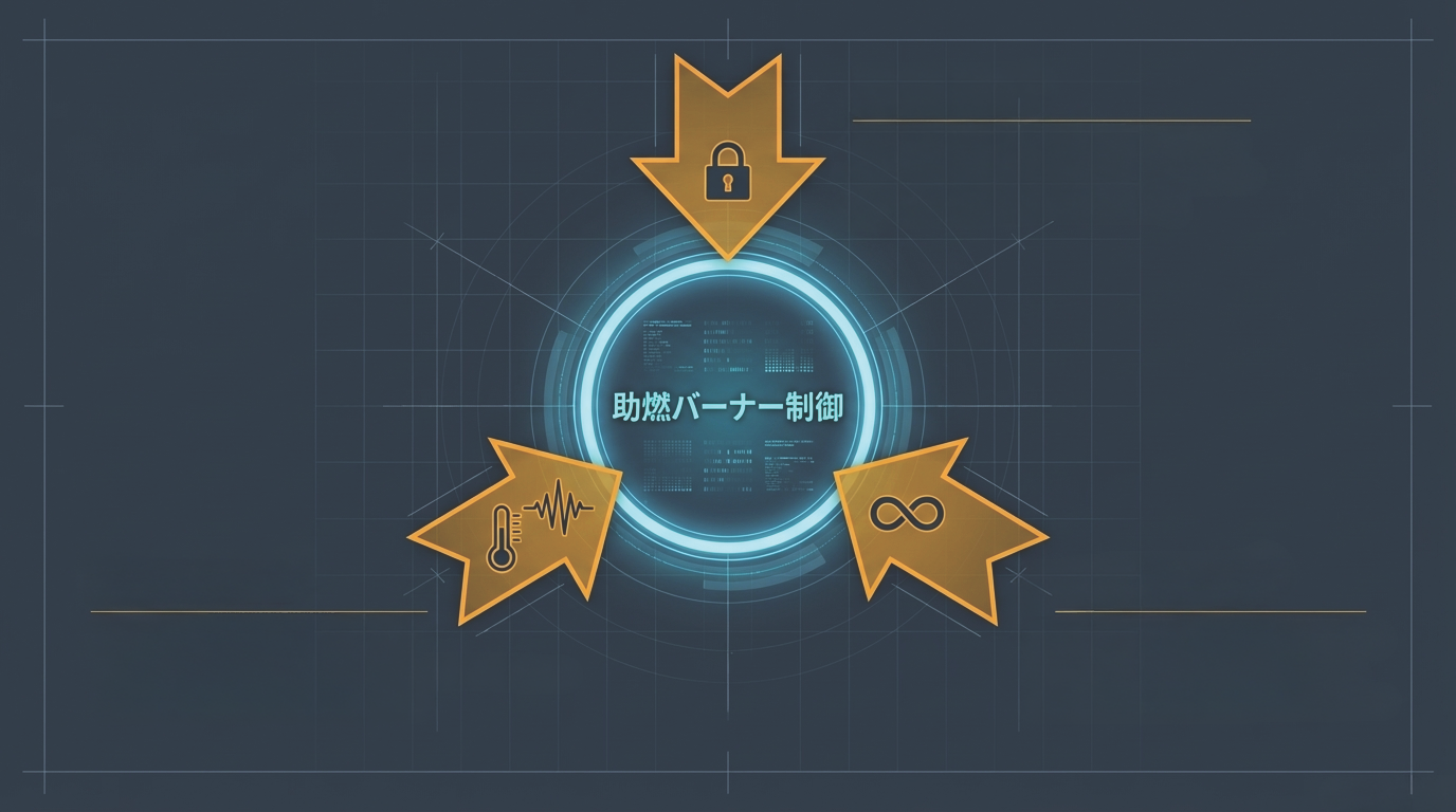 助燃バーナー制御の要件