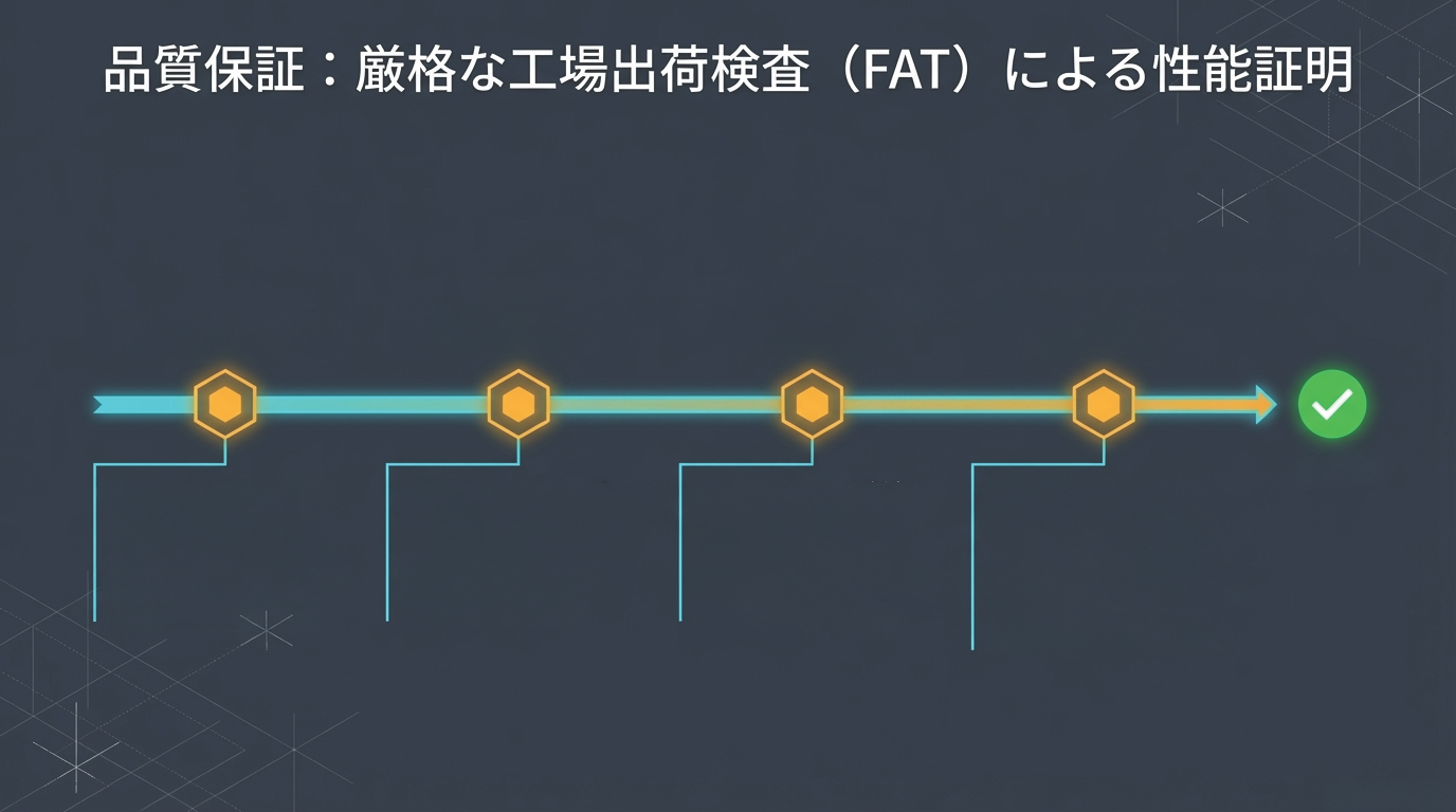 工場出荷検査 FAT