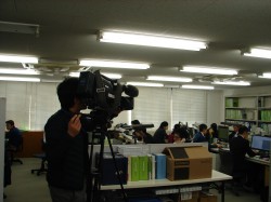 亀山電機の採用に関し、NHK様に取材をして頂きました！