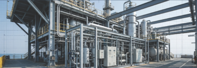 船舶向け脱硫廃水処理装置制御盤